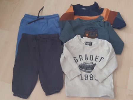 Junge Kleiderpaket, Gr. 58, 5 Stk.
