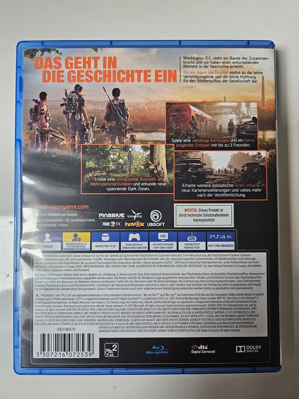 Sony Giochi: The Division 2 – Usato da Liebefeld venduto da Straycats 1
