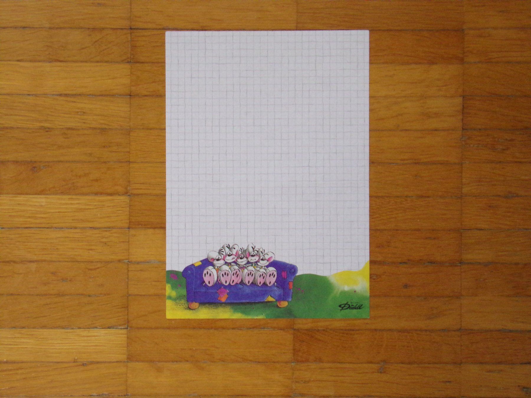 Carta: Diddl Blatt  A5  ALT   Nr. 75 – Usato da Winterthur venduto da Jessi_di