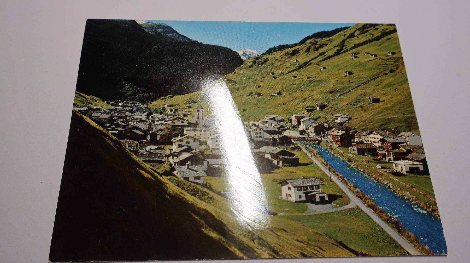 Ansichtskarten: Bad Vals (Graubünden) 1978 – Gebraucht aus Cormoret von Pascalll2001 1