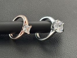 2 x Solitaire Rings