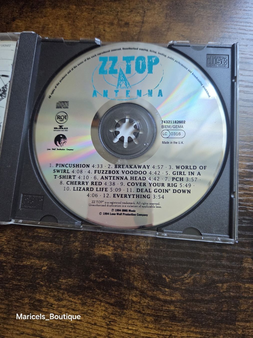 CDs: ZZ Top Antenna CD International Version  – Gebraucht aus Winterthur von Maricels_Boutique 3