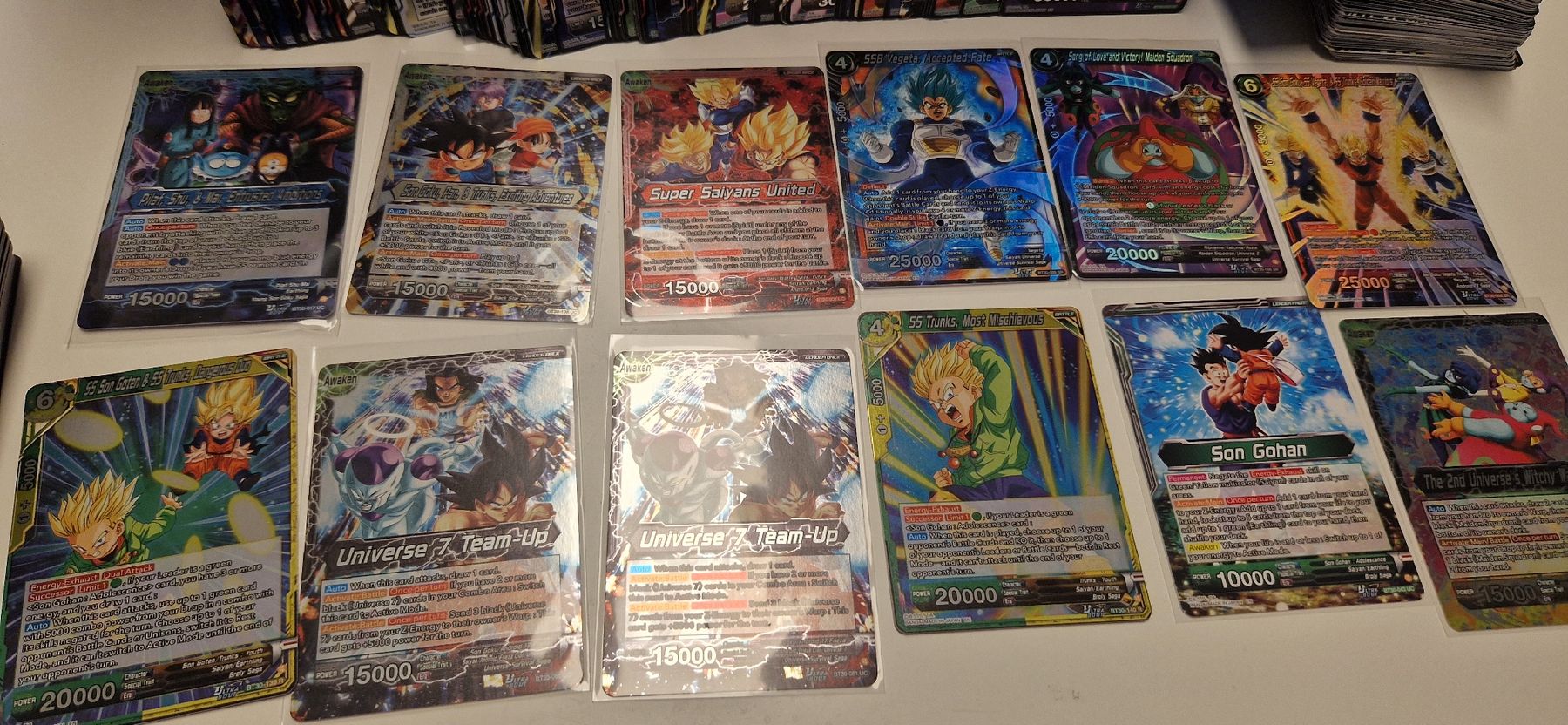 Bandai Sammelbilder & Trading cards: Dragon Ball three Glorious Fighters ca.440 Karten – Neu (gemäss Beschreibung) aus Wettingen von Pie1580 1