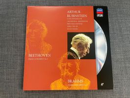 RUBINSTEIN: BEETHOVEN PIANO CONC. 3 *LASERDISC* RARE JAPAN