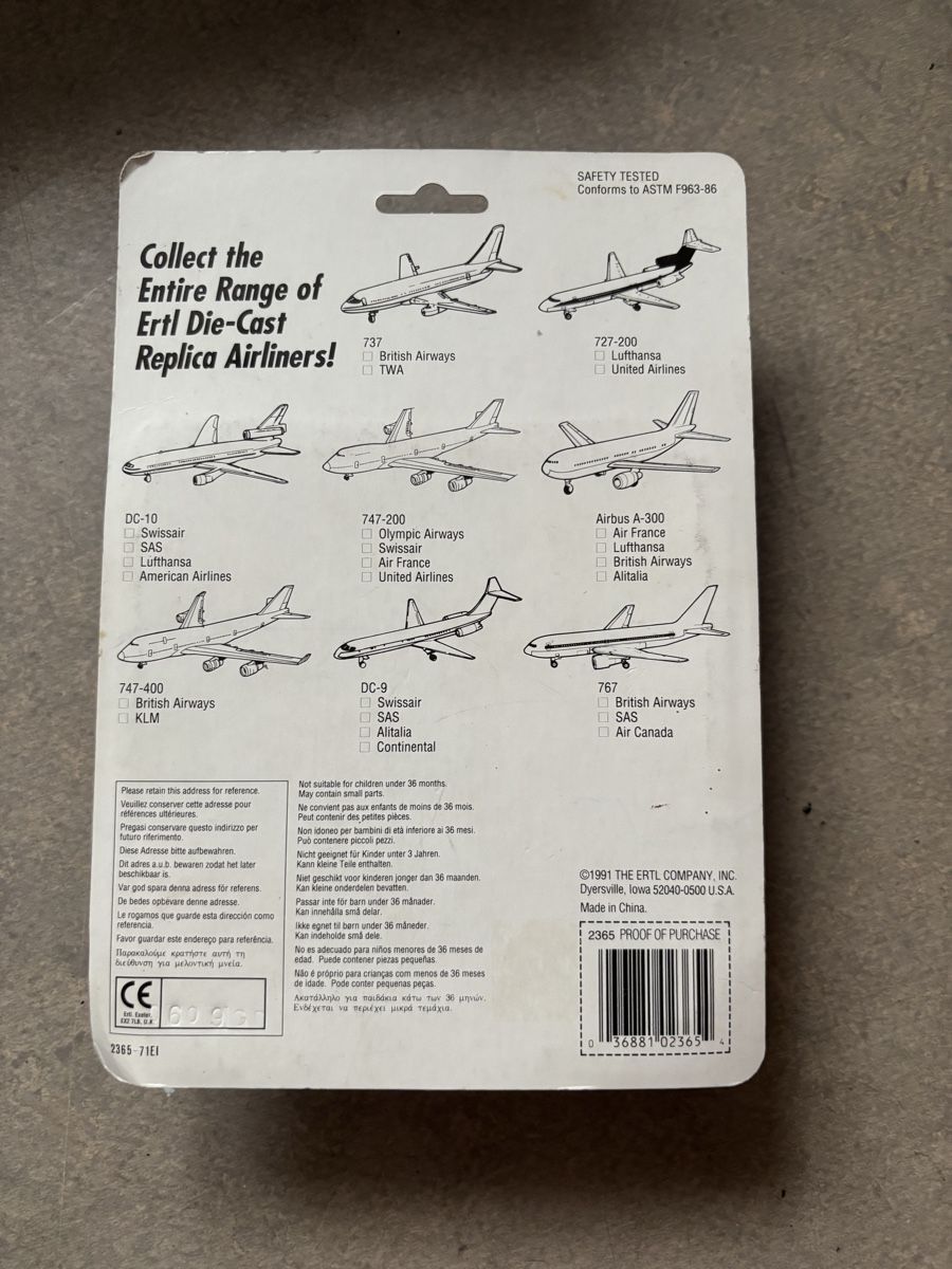 Swissair Kit di modellismo & Modellini statici: Air&Space Flugzeuge – Nuovo e nell'imballaggio originale da Belp venduto da nea_x58t 3