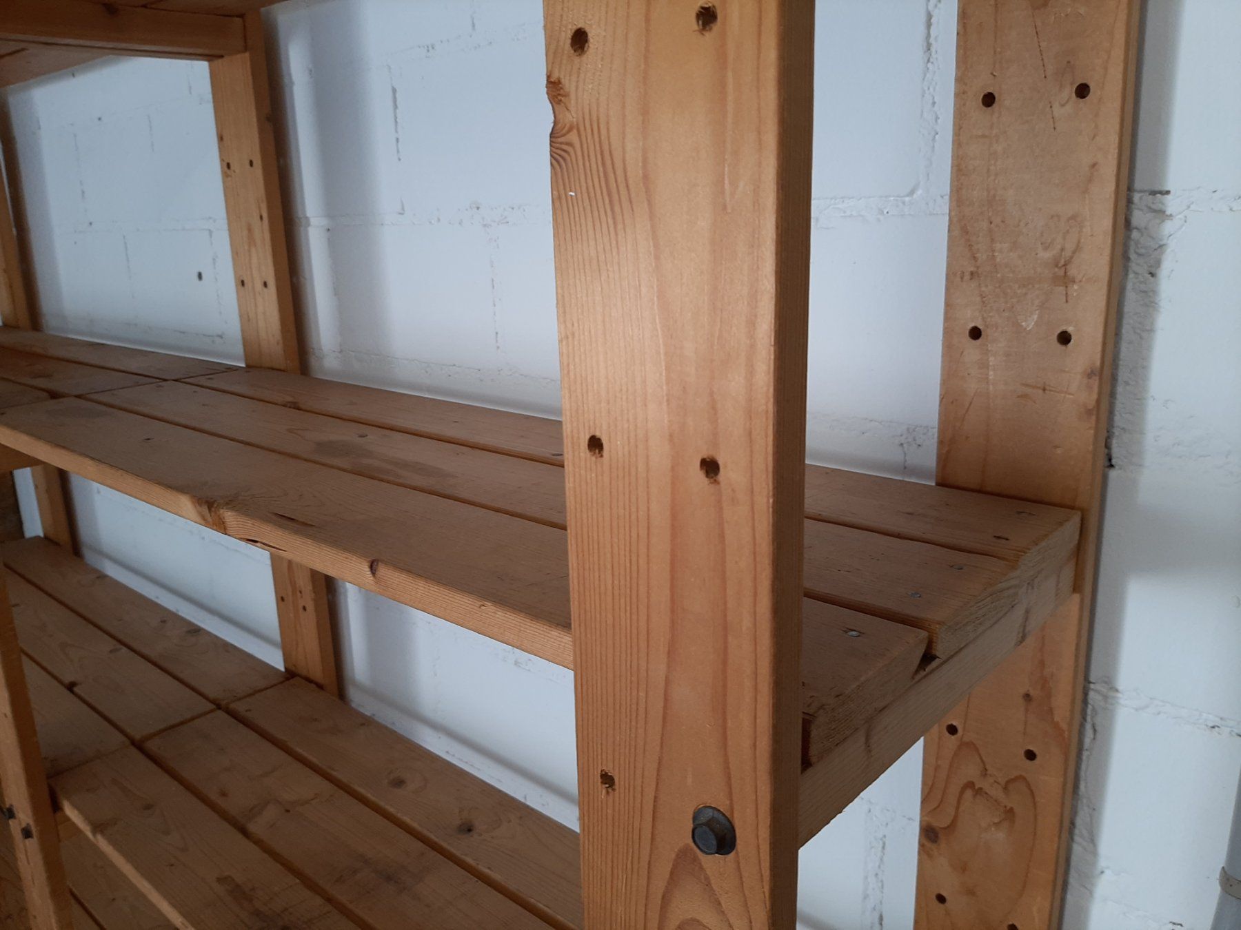 Regale: HOLZ-REGAL, unbehandelt, einfache Montage – Gebraucht aus Kreuzlingen von mazi07 3