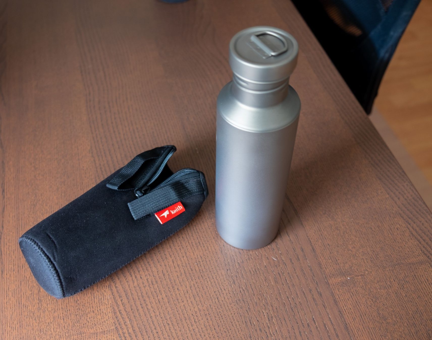 Trinkflaschen & Thermosflaschen: Keith Titanium Bottle 0.7 L – Gebraucht aus Berneck von Tschikka 2
