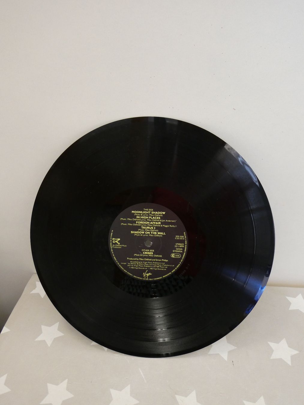 Dischi in vinile: LP: Mike Oldfield Crises – Usato da Rafz venduto da Powacaddy 3