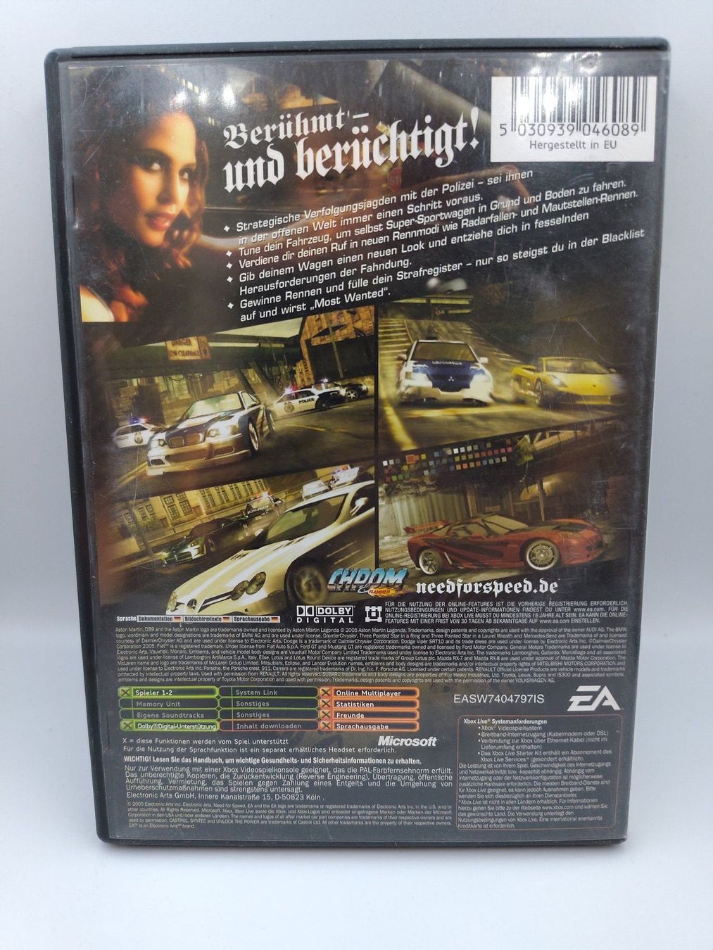 Microsoft Spiele: Need for Speed Most Wanted - XBOX – Gebraucht aus Kloten von SuperRetroPixels 1