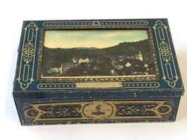 Vintage Blechdose Rooschüz & Heuberger, zwischen 1890 - 1920