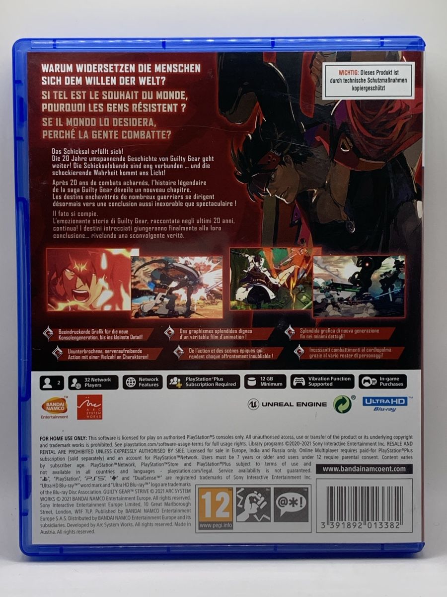 Sony Spiele: Guilty Gear Strive - PS5  – Gebraucht aus Ostermundigen von RG-Collector 1