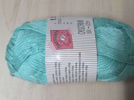 Wolle Cascadia türkis 50g baumwolle