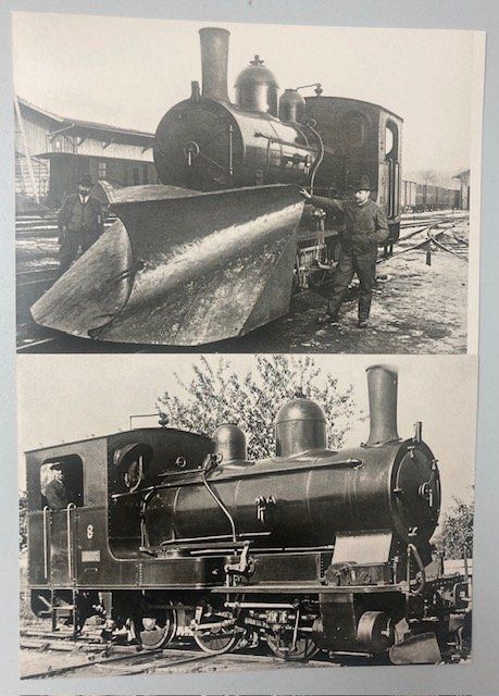 Cartes postales: 10 Ansichtskarten LEB Lausanne -Echallens-Bercher, Eisenbahn – D'occasion à Luzern par Kartenansicht 5