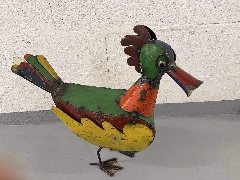 Alle Dekorationen: Canard en métal – Gebraucht aus Botyre (Ayent) von Claude-EvelyneS