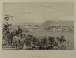 GENF, GENÈVE, STAHLSTICH 1836