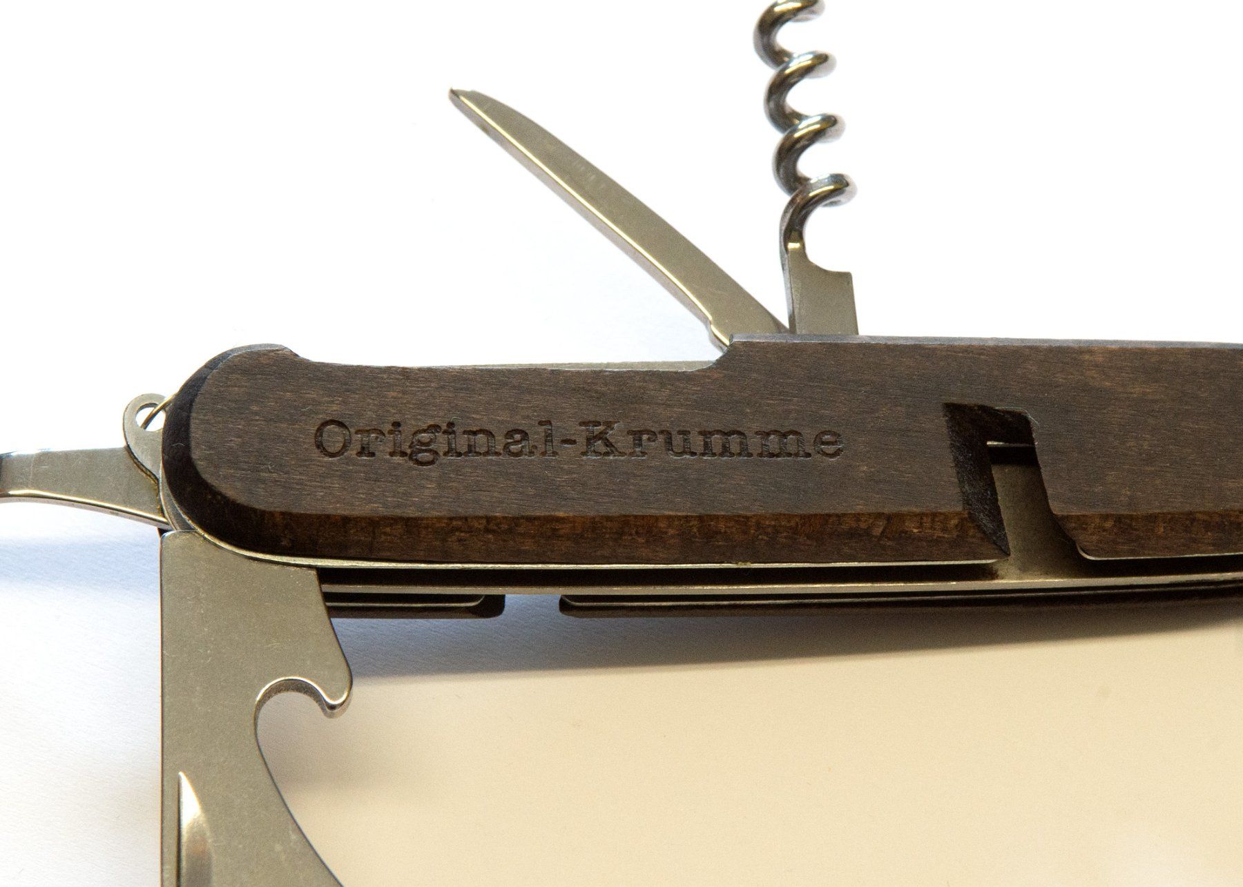 Set di posate: Messer mit Essbesteck, "Original Krumme", Holzschale – Nuovo (secondo la descrizione) da Lützelflüh-Goldb venduto da Harriho 5