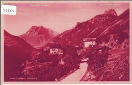 Finhaut - Entree du Village  - coloriert