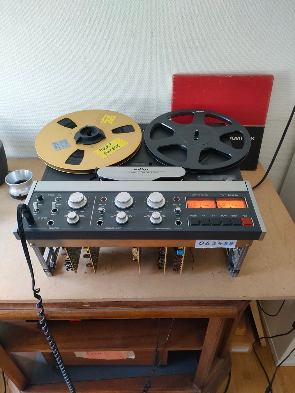 Revox Apparecchi a nastro: ReVox B77 Mk I - 2 Spur – Usato da Rheinsulz venduto da HB9EBR 3