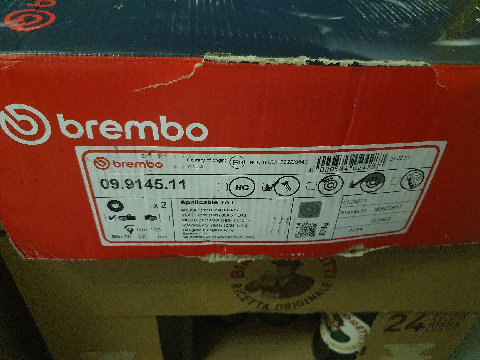 Brembo Tutti pezzi di ricambio auto: Brembo Prime Bremsscheiben – Nuovo e nell'imballaggio originale da Steinach venduto da Xamax18 5