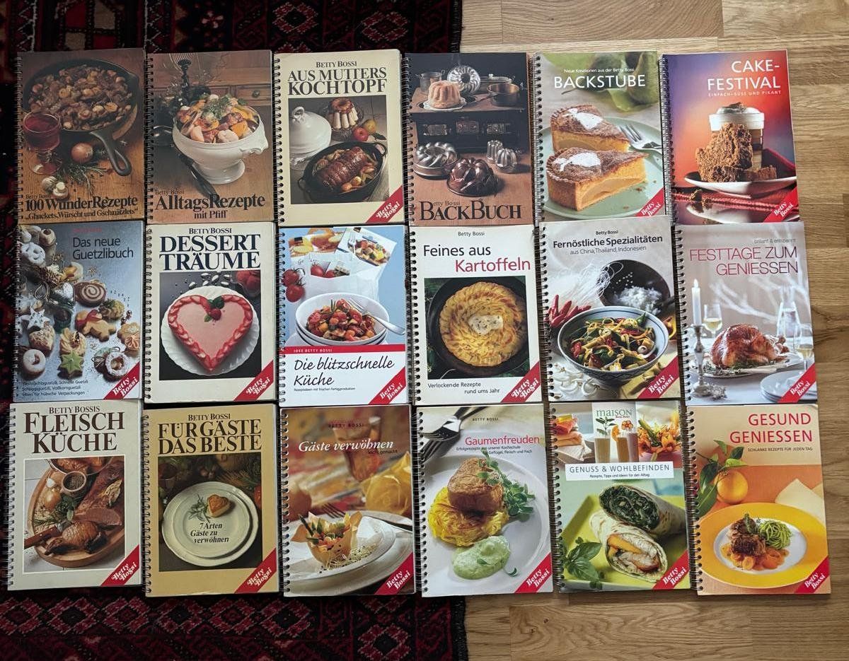 Libri: Bossi Betty - div. Titel / Kochbücher – Usato da Schaffhausen venduto da flohmarktbuecherlaus
