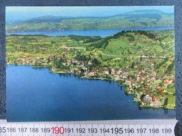 WEGGIS LU AK FLUGAUFNAHME SWISSAIR PHOTO AERO-FOTO