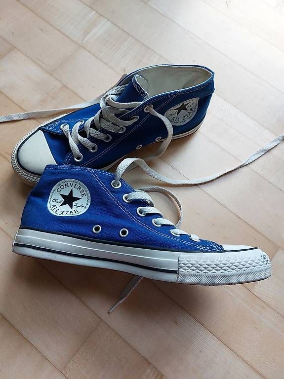 Converse Scarpe da uomo: Blaue Converse Chucks Gr. 37.5 – Nuovo (secondo la descrizione) da Flaach venduto da nad_xpb7