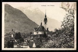 AK Schwyz, Ortspartie von Osten