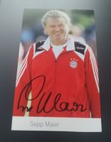 Sepp Maier FC - Bayern- Legende original signiert