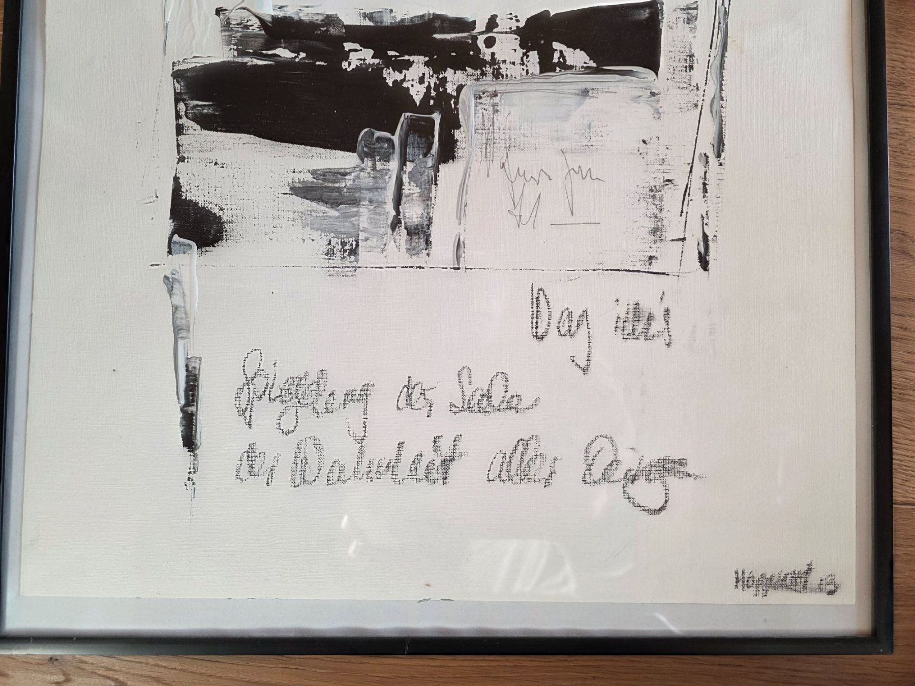 Dipinti: Gemälde Acryl Collage signiert – Usato da Walterswil BE venduto da Lonitti 3