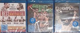 3x Blu-Ray´s Wrestling Sammlung (NEU/OVP) selten rar!