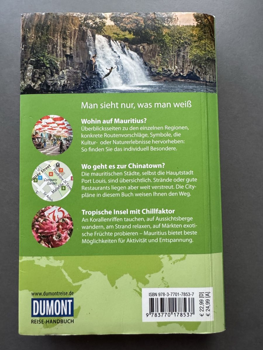 Livres: Mauritius Reiseführer von Dumont – D'occasion à Honau par sainj 1