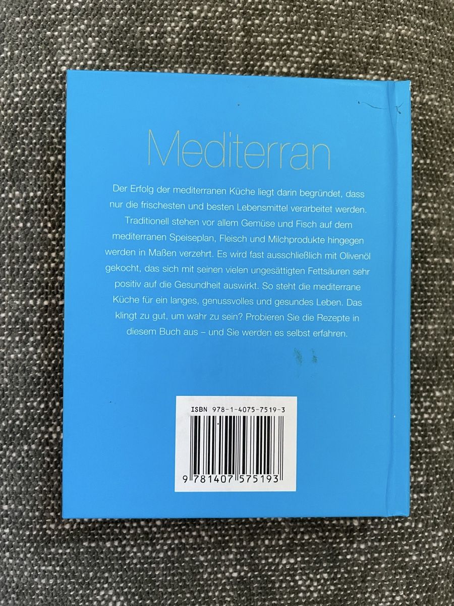 Libri: Kochbuch Mediterran Die köstlichsten Rezepte – Usato da Zürich venduto da vik_isi 3