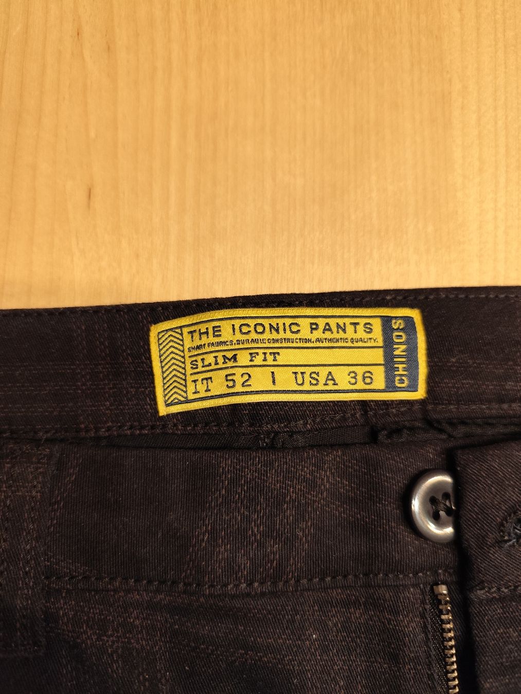Pantaloni: Chino Hose Kariert Gr. 36 – Usato da Stettlen venduto da gpa18 2