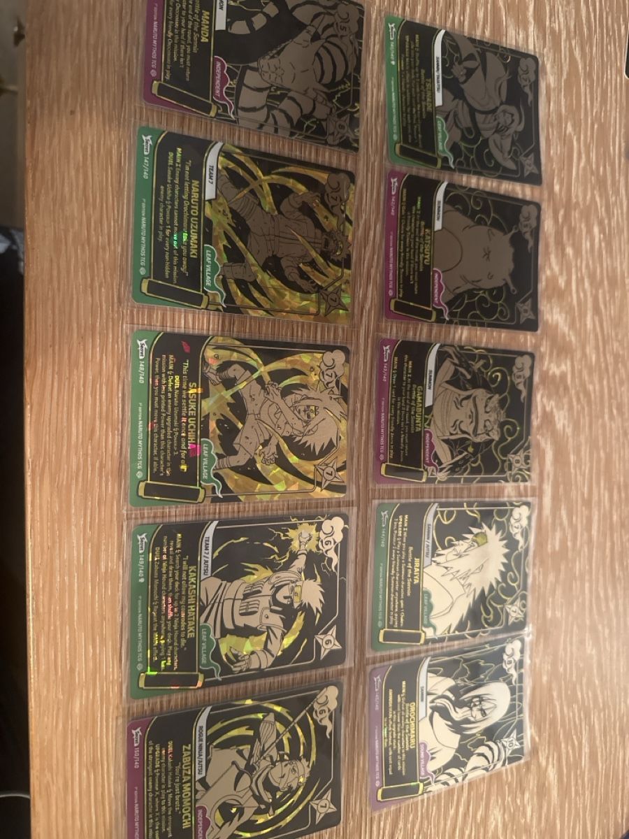 Carte collezionabili: Fullset Naruto Mythos secrets first efiton – Nuovo (secondo la descrizione) da Villnachern venduto da eli_5dxq