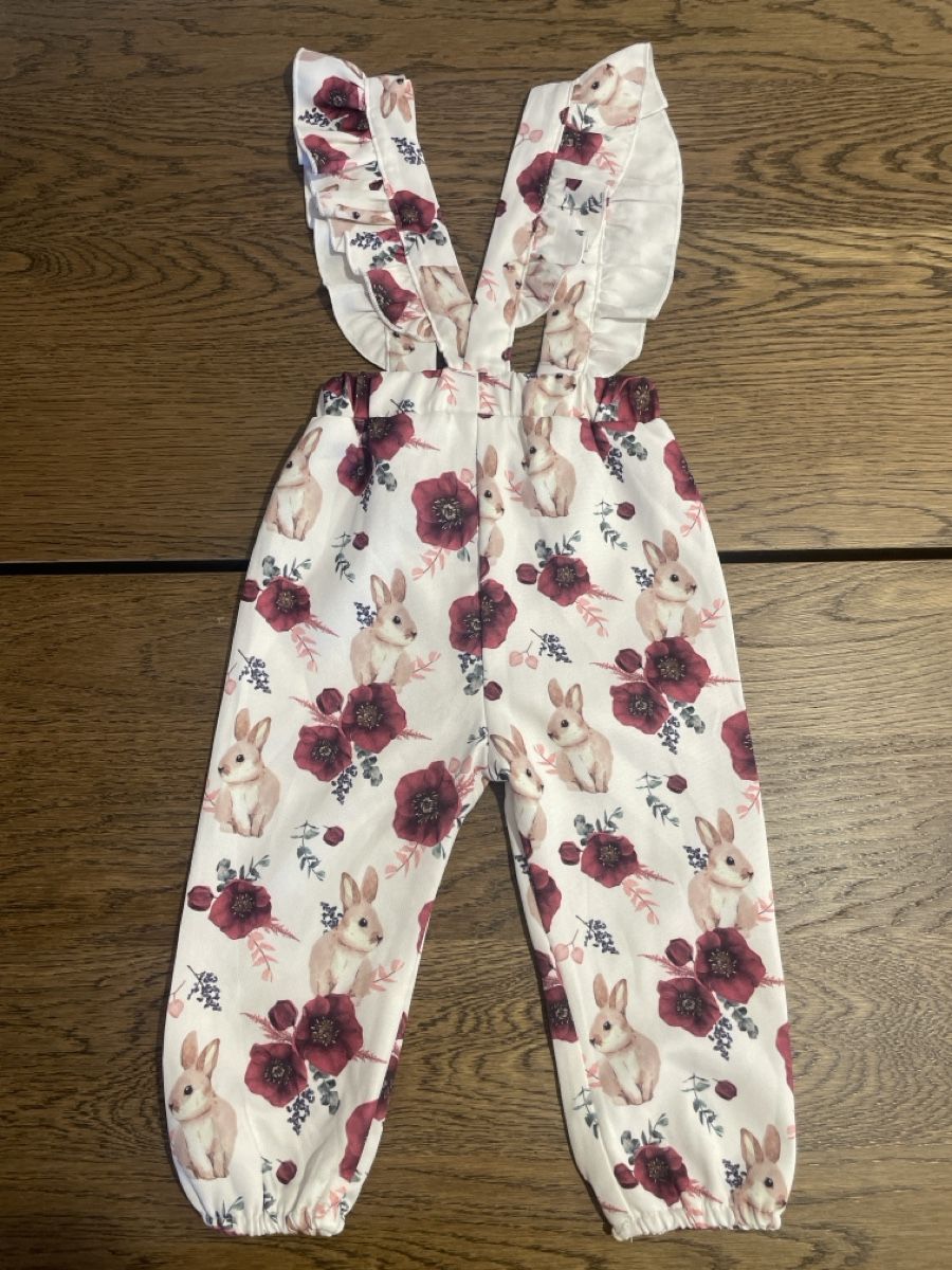 Tute: Mädchen Latzhose Grösse 12-18M Blumenmuster neu – Usato da Lyss venduto da Vandy19 2