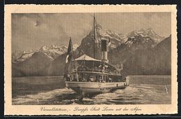 Dampfer DS Schiller Stadt Luzern auf dem