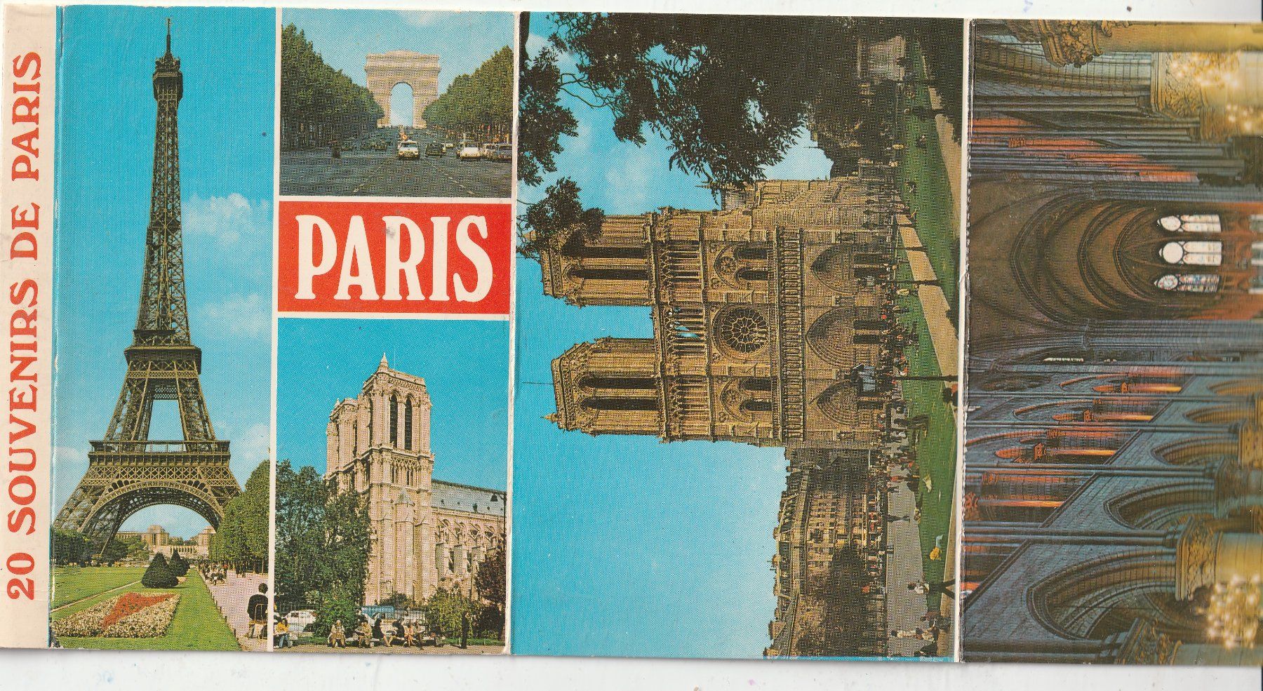Cartoline postali: 20er Kartenblock von Paris – Usato da Lumbrein venduto da made02