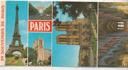 20er Kartenblock von Paris