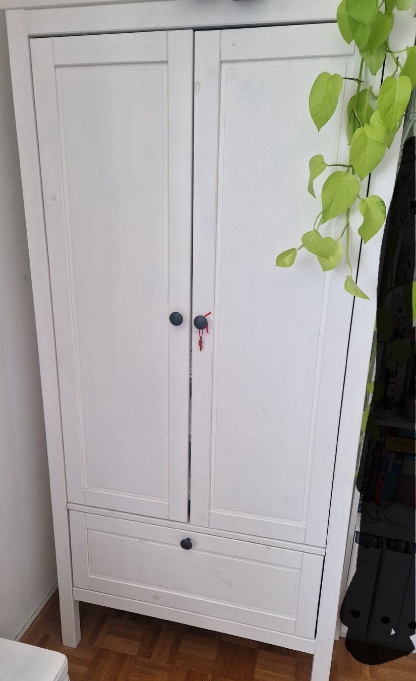 Ikea Schränke: SUNDVIK Kleiderschrank weiss – Gebraucht aus Reinach BL von Tinkerbelly27
