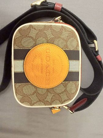 Coach Mini Jamie Camera Bag Signature Canvas 