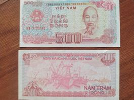 Vietnam Banknote 500 Dong