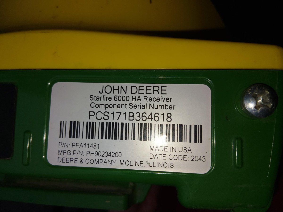 GPS & Strumenti di misurazione: GPS Empfänger John Deere Starfire 6000 – Usato da Muri AG venduto da Murimoos_Muri 2