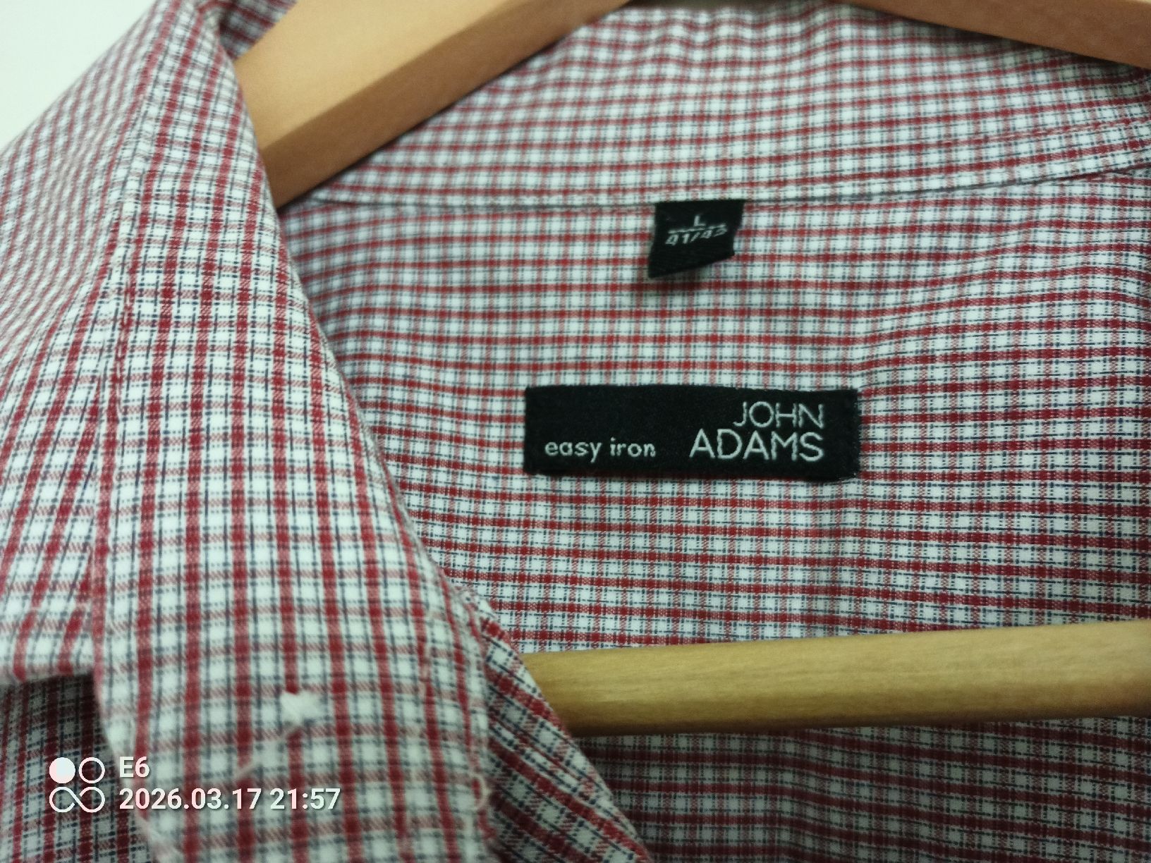 John Adams Camicie: 4 karierte Hemden Marke: John Adams – Usato da Zürich venduto da Mitzi6 5
