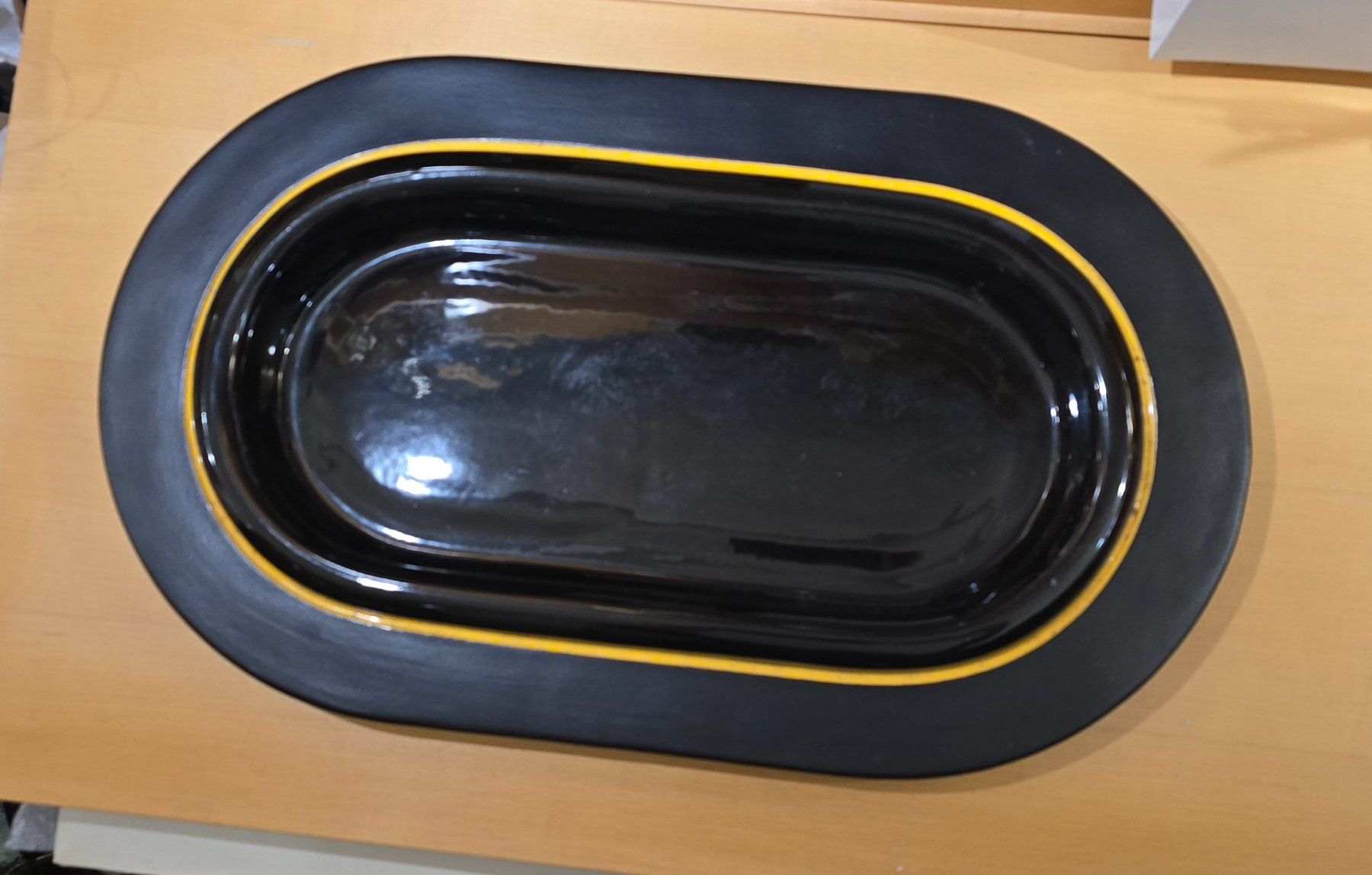 Teller: Original SICART Keramik Platte 70 er – Gebraucht aus Thalwil von Designer50 2