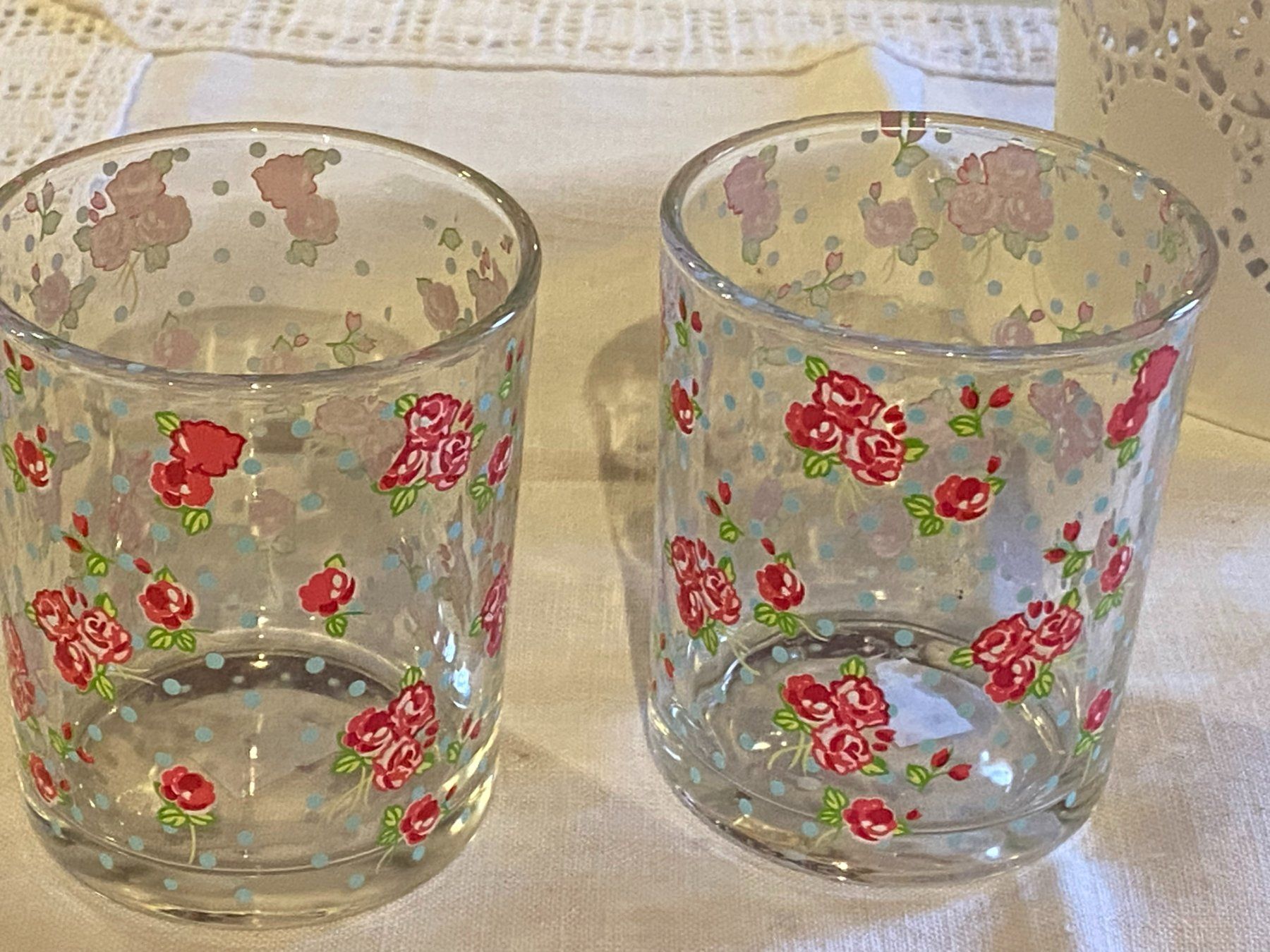 Kerzenständer: WINDLICHTER ROSEN,2ER-SET – Neu (gemäss Beschreibung) aus Meienried von ManuelaBoutique 6