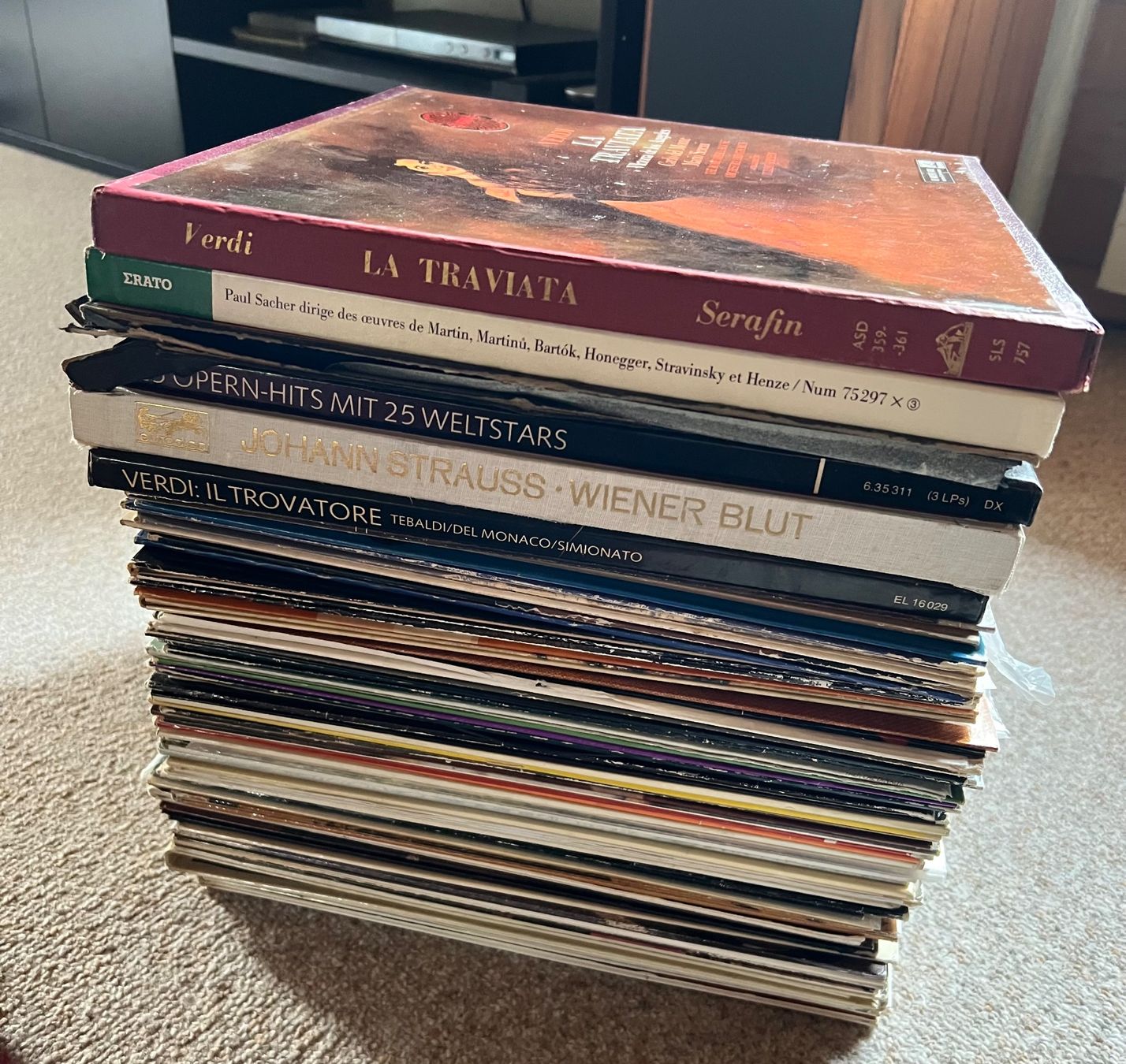 Dischi in vinile: 70+ SCHALLPLATTEN SAMMLUNG KLASSIK – Usato da Unterseen venduto da bid2buy