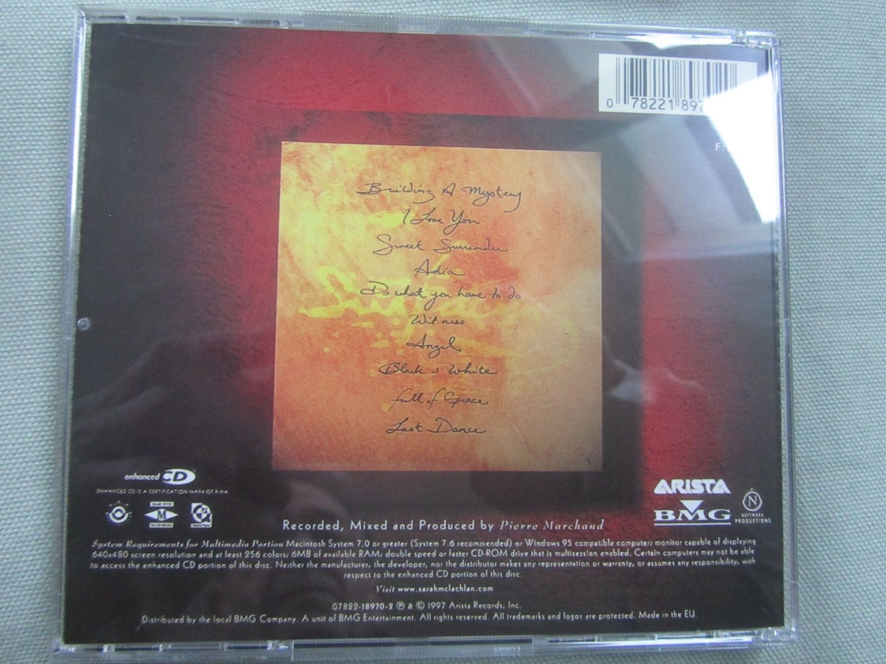 CD: SARAH Mc LACHLAN:  Solace & Surfacing  /  2 CD Box – Usato da Seengen venduto da mikelele 3