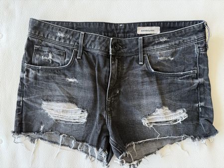 Short en jeans noir &Denim by H&M CH38