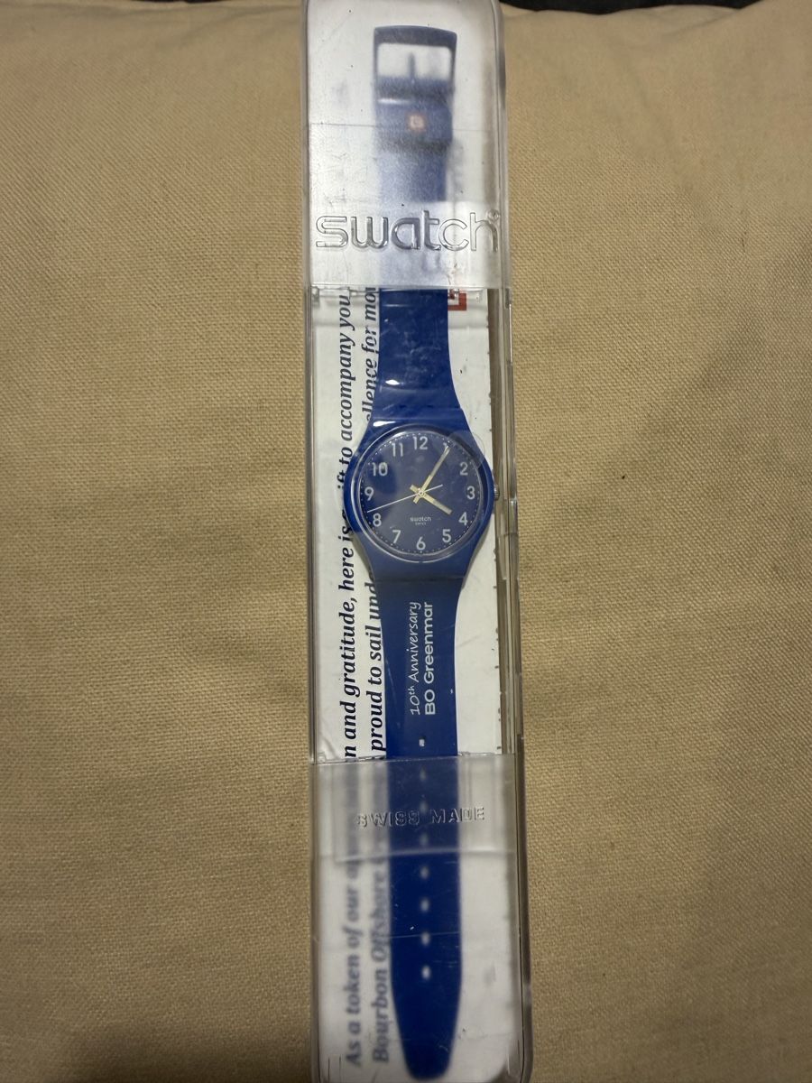Swatch Orologi: Swatch x Bo Greenmar 10th Anniversary – Usato da Lausanne venduto da Pascal9999
