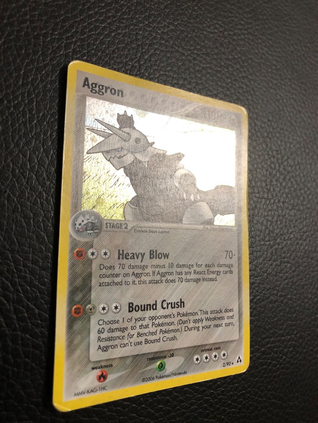 Pokémon Carte collezionabili: 2006 Ex Legend Maker - Aggron Holo 2/92 Ab 1 – Usato da Paradiso venduto da Pkmn10 2